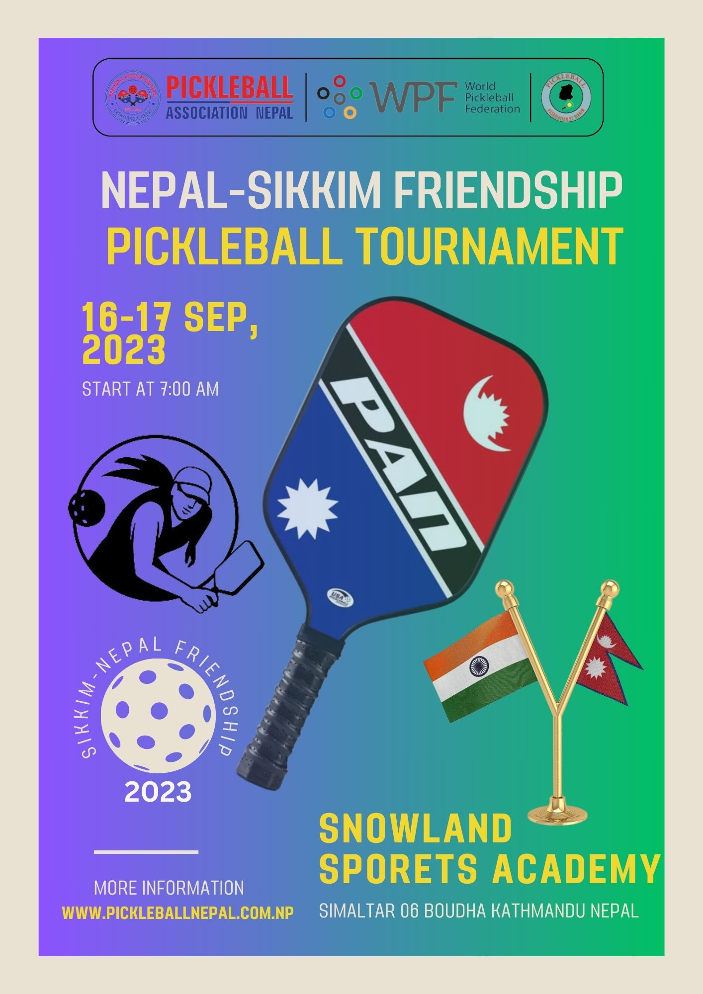 Nepal sikkim pickleball tournament